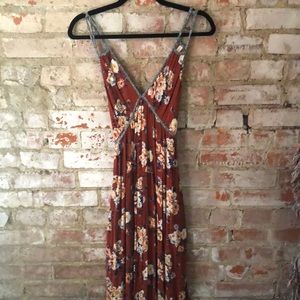 Floral Maxi Dress, Medium